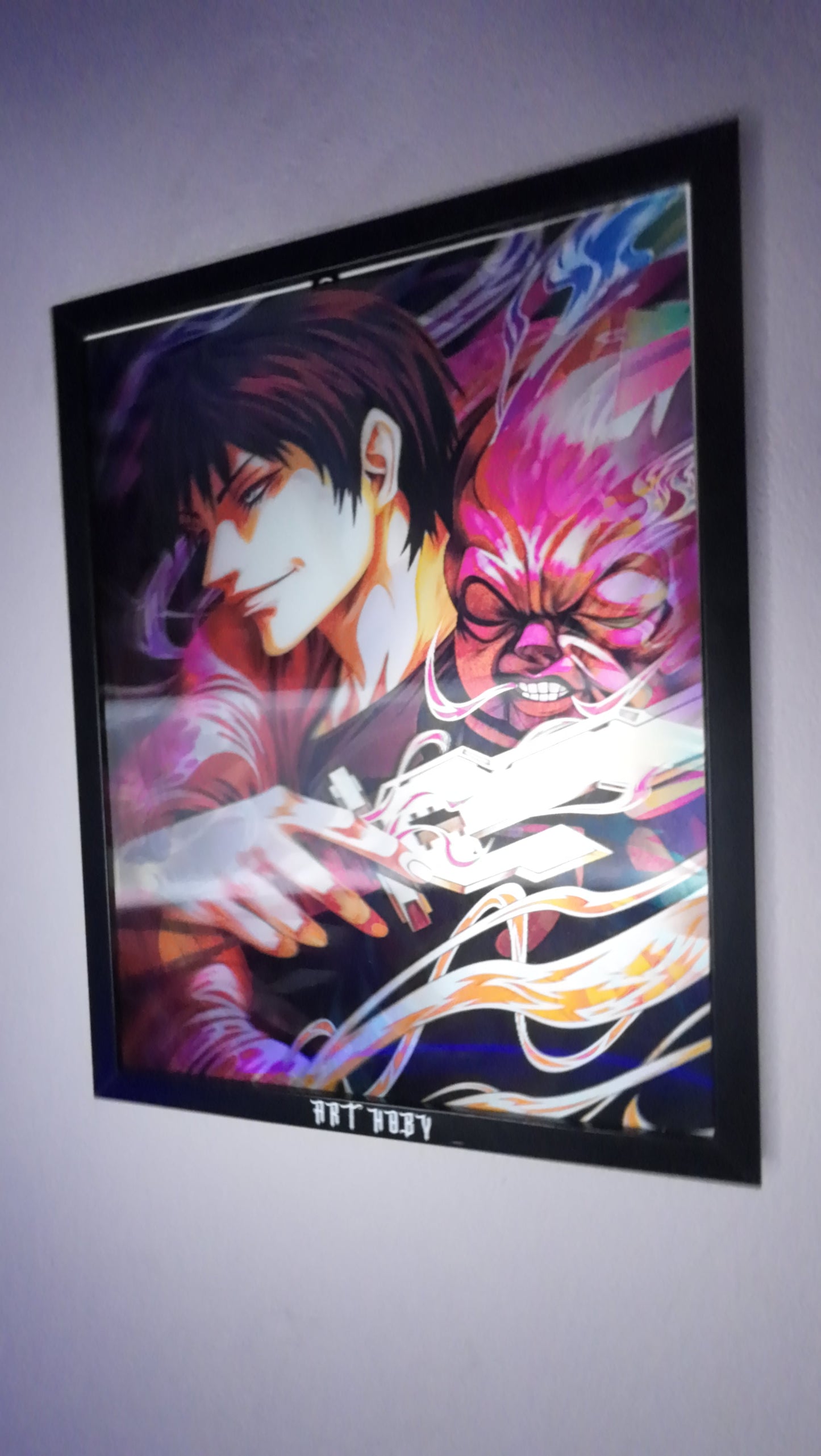 Jujutsu Kaisen Trio Wall Art – Gojo, Toji & Geto Motion Poster (Lenticular)