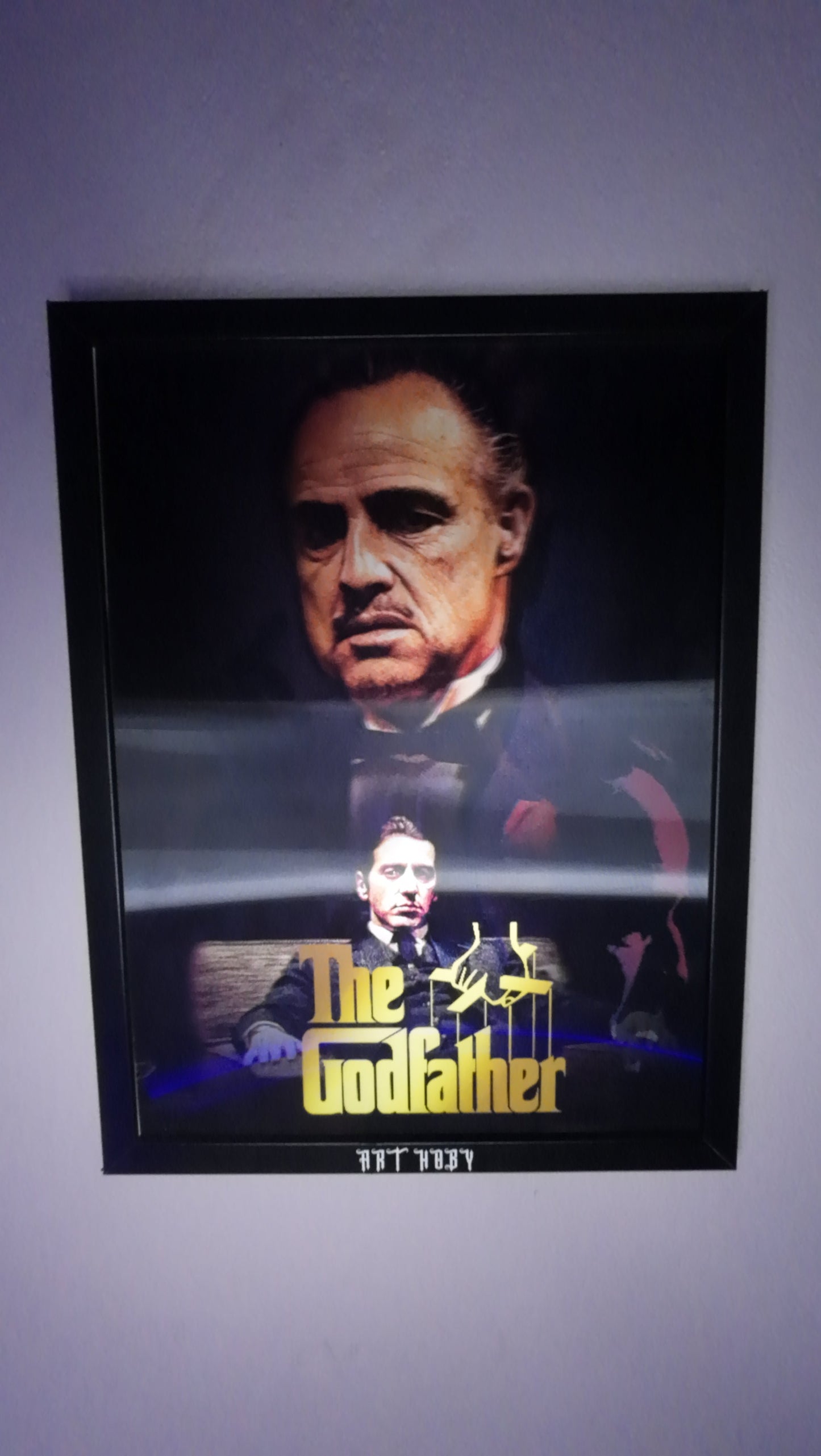 Vito Corleone Poster – The Godfather Collection Motion Wall Art (Lenticular)