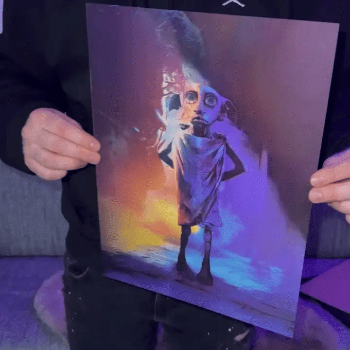 Harry Potter Newspaper-Themed Wall Art – 3D Effect Wanted Poster