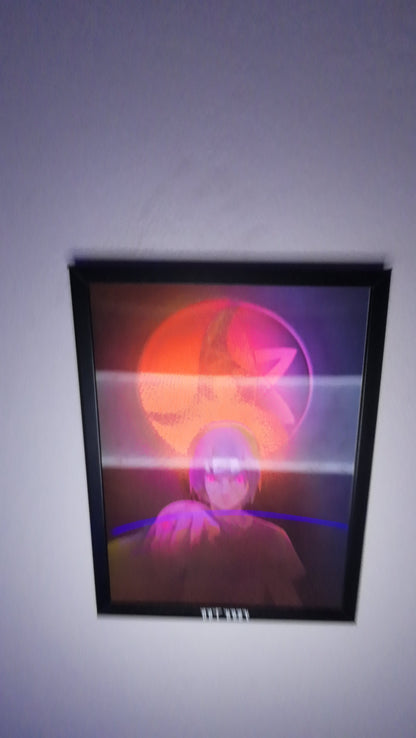 Itachi Uchiha Naruto Wall Art – Sharingan-Themed 3D Poster (Lenticular)