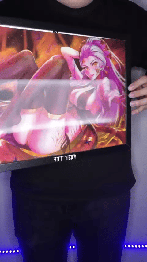 Daki Anime Wall Art – Motion Visual Demon Slayer Poster (Lenticular)