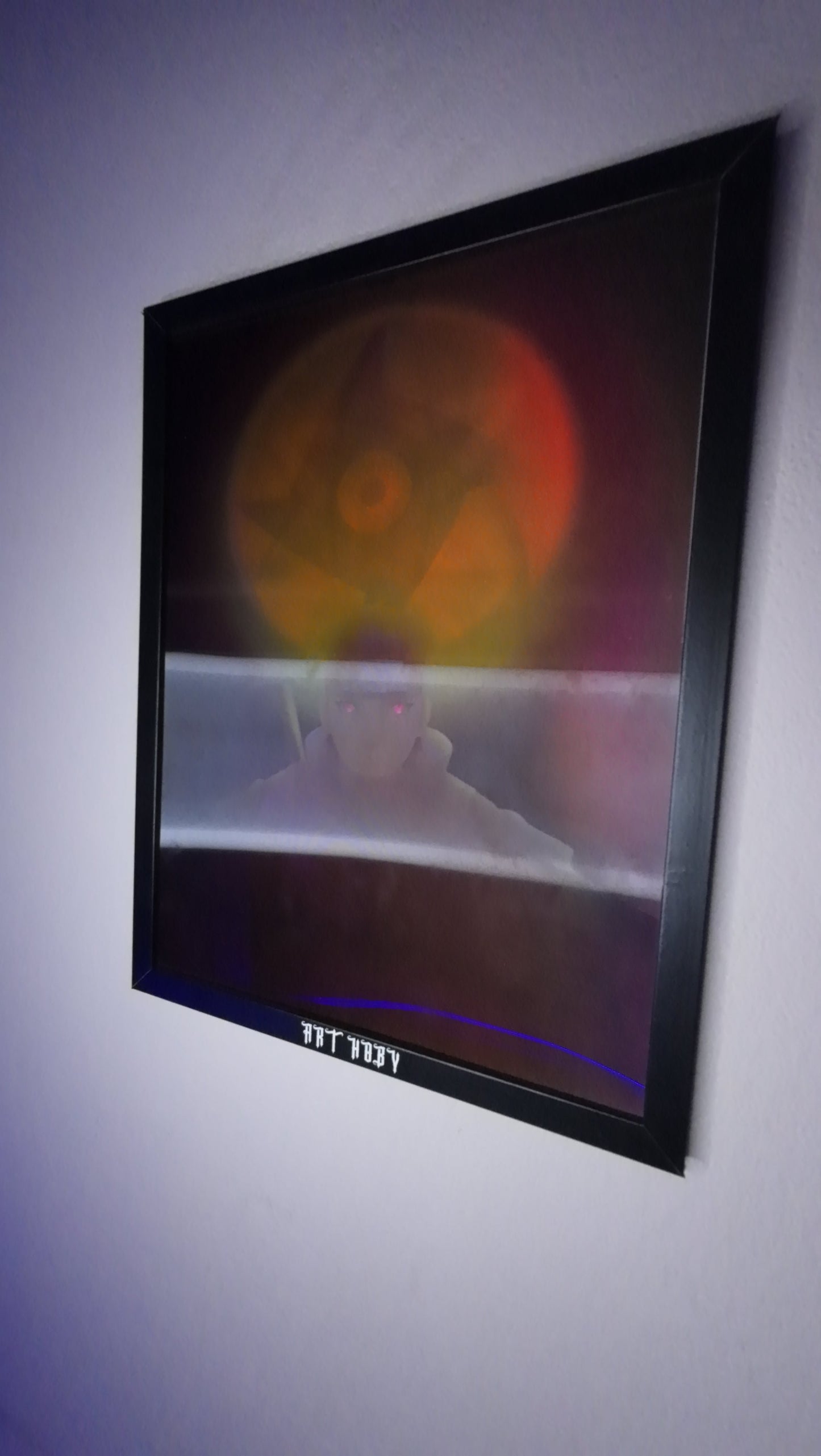 Itachi Uchiha Naruto Wall Art – Sharingan-Themed 3D Poster (Lenticular)