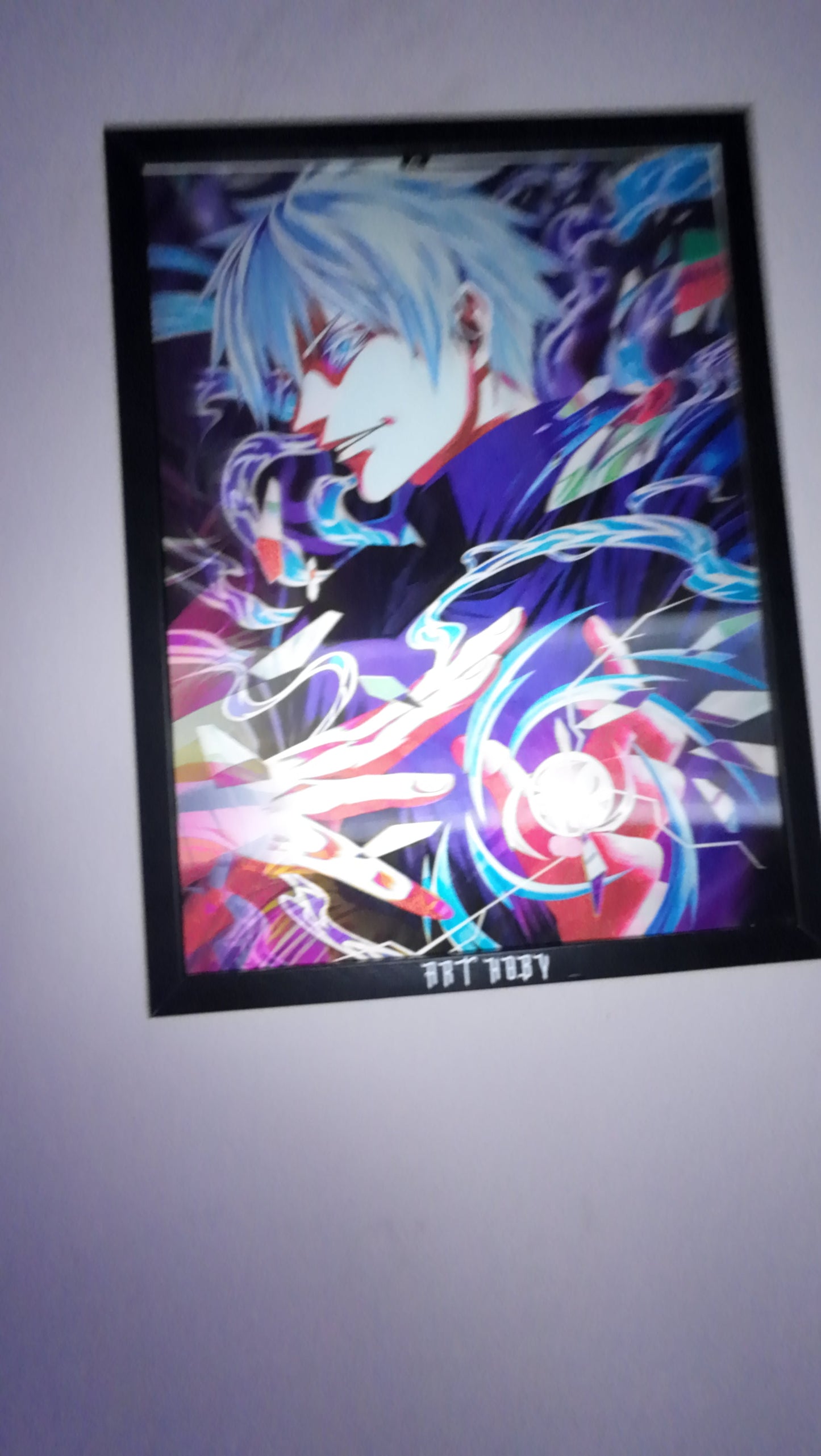 Jujutsu Kaisen Trio Wall Art – Gojo, Toji & Geto Motion Poster (Lenticular)