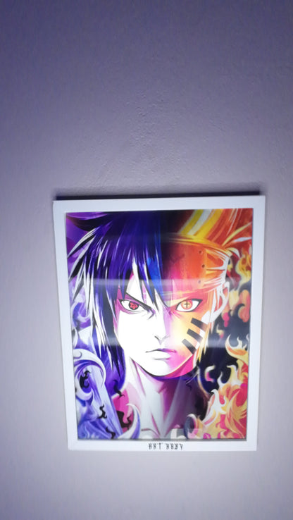 Kakashi Naruto Wall Art – Motion Sharingan Eye Poster (Lenticular)