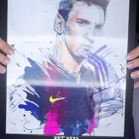 Futbol Efsaneleri Lenticular Tablo