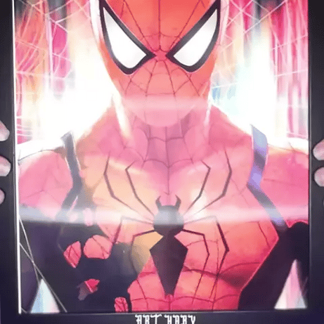 Spider-Man & Venom Dönüşüm Lenticular Tablo