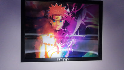 Naruto Kyuubi Wall Art – Motion Effect Anime Poster (Lenticular)