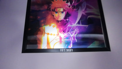 Naruto Kyuubi Wall Art – Motion Effect Anime Poster (Lenticular)