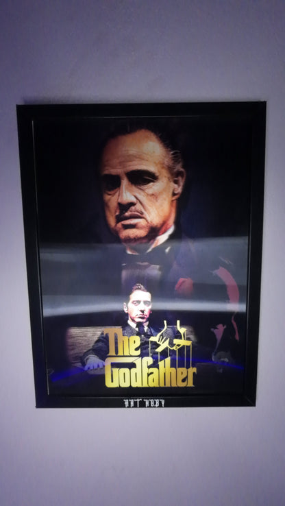 Vito Corleone Poster – The Godfather Collection Motion Wall Art (Lenticular)