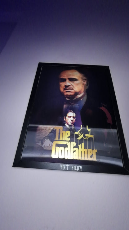 Vito Corleone Poster – The Godfather Collection Motion Wall Art (Lenticular)