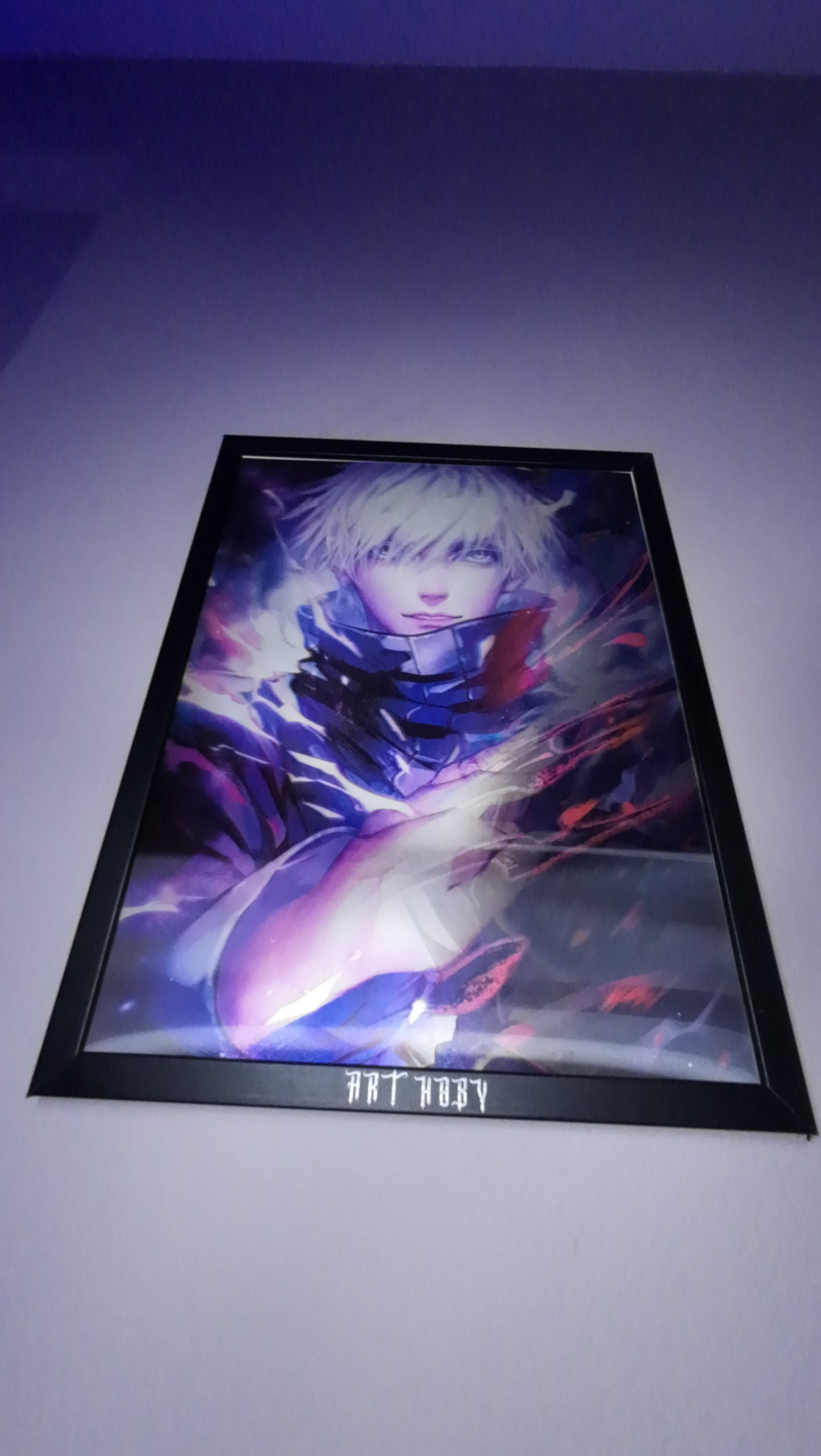 Yuji Itadori Jujutsu Kaisen – Anime Pose Wall Art (Lenticular)
