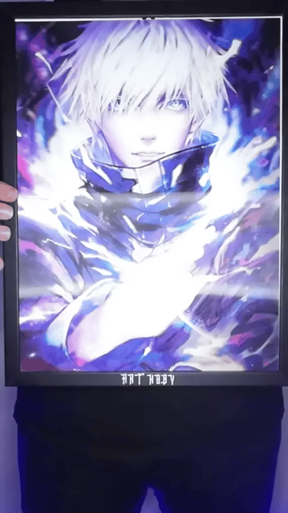 Yuji Itadori Jujutsu Kaisen – Anime Pose Wall Art (Lenticular)