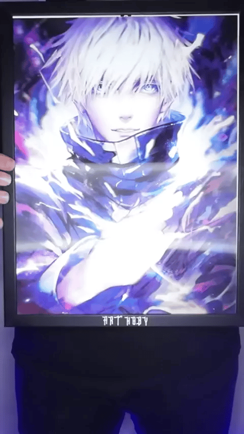 Yuji Itadori Jujutsu Kaisen – Anime Pose Wall Art (Lenticular)