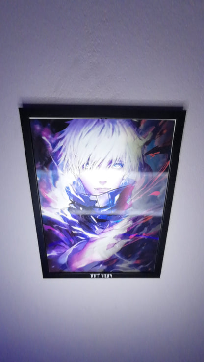 Yuji Itadori Jujutsu Kaisen – Anime Pose Wall Art (Lenticular)