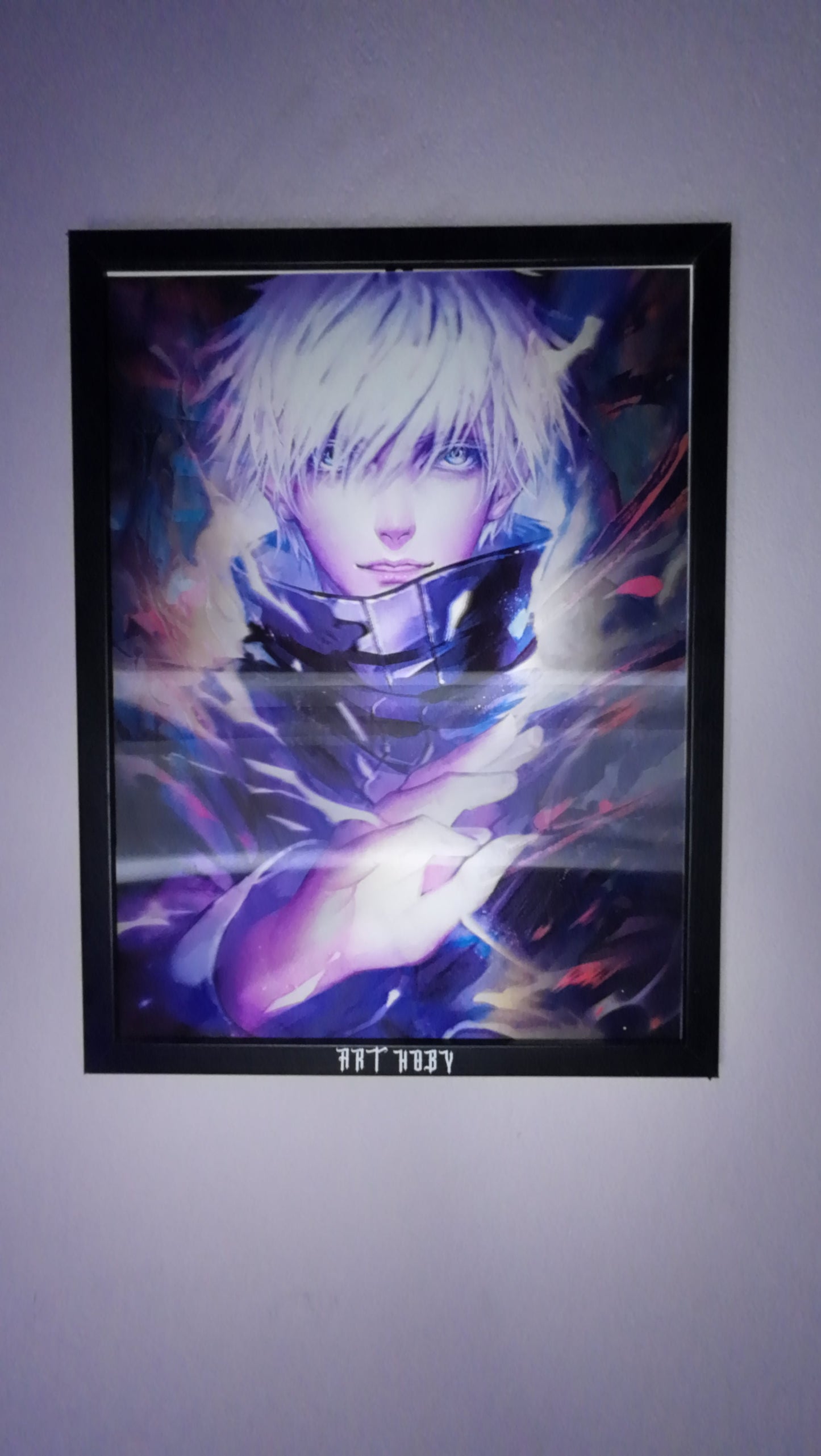 Yuji Itadori Jujutsu Kaisen – Anime Pose Wall Art (Lenticular)