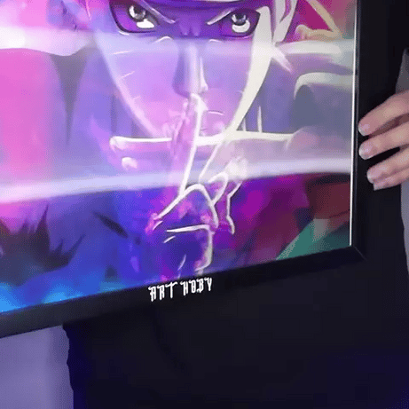 Naruto Uzumaki Bilge Ninja Lenticular Tablo