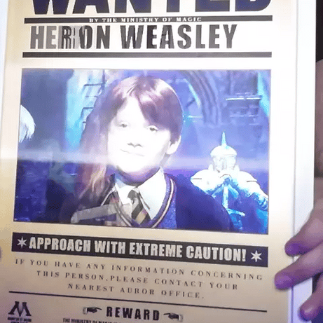 Harry Potter Daily Prophet Lenticular Tablo