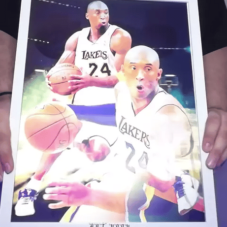 Kobe Bryant Lenticular Tablo